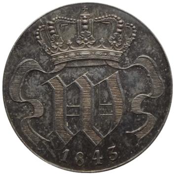 10 Cent 1843 Gotische W